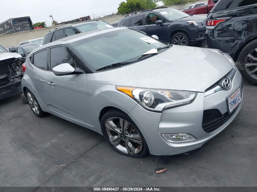 2016 HYUNDAI VELOSTER - KMHTC6AD3GU253465