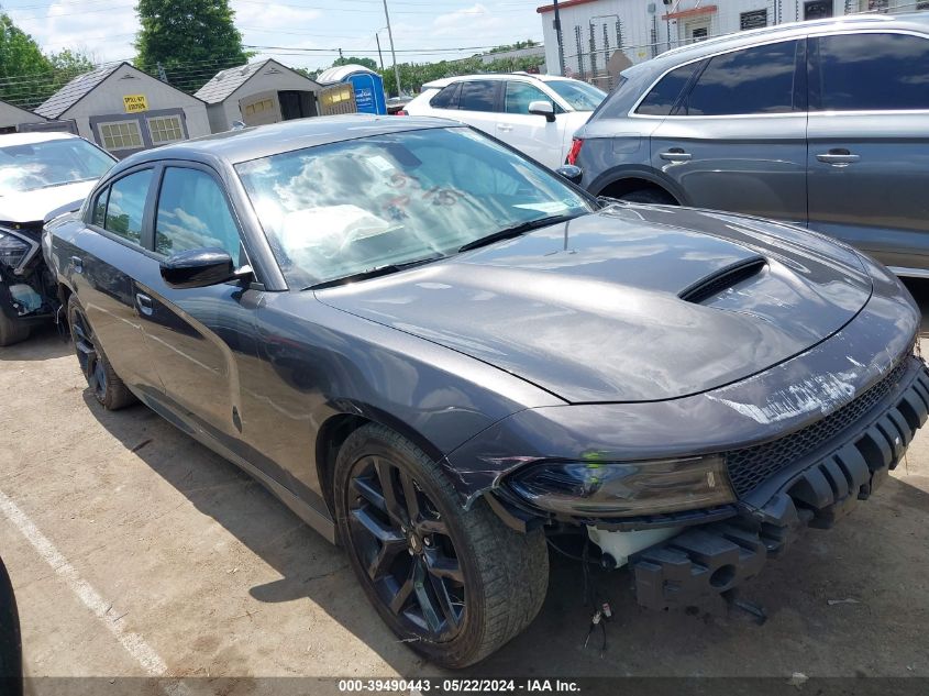 2022 Dodge Charger Gt Rwd VIN: 2C3CDXHG6NH173587 Lot: 39490443