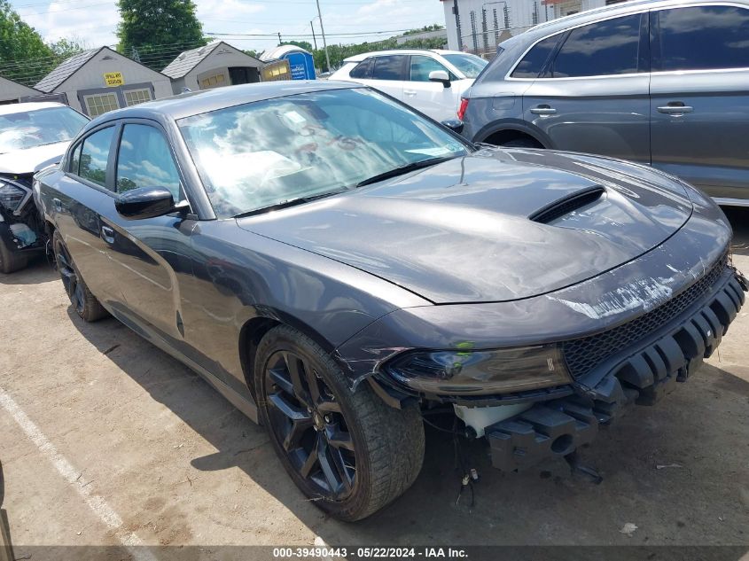 2022 Dodge Charger Gt Rwd VIN: 2C3CDXHG6NH173587 Lot: 39490443