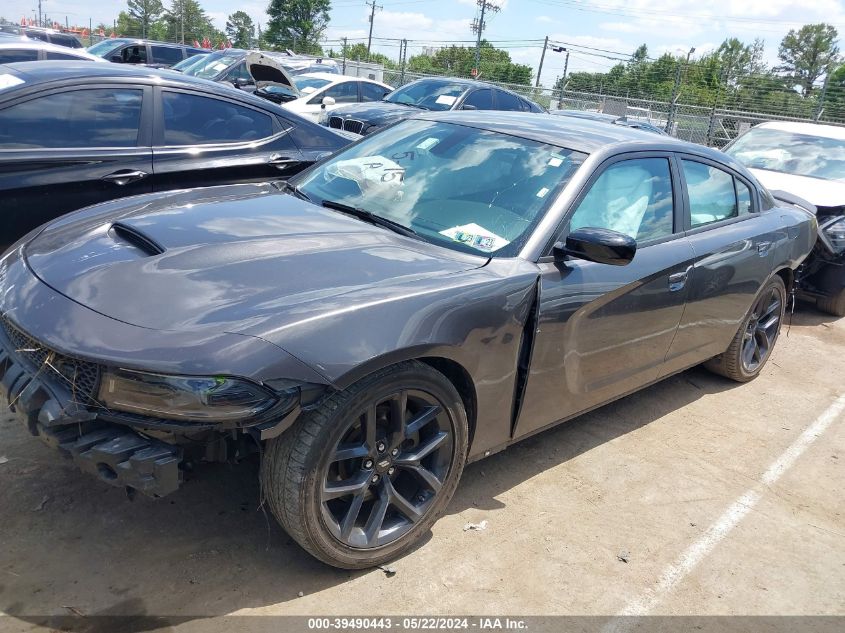 2022 Dodge Charger Gt Rwd VIN: 2C3CDXHG6NH173587 Lot: 39490443