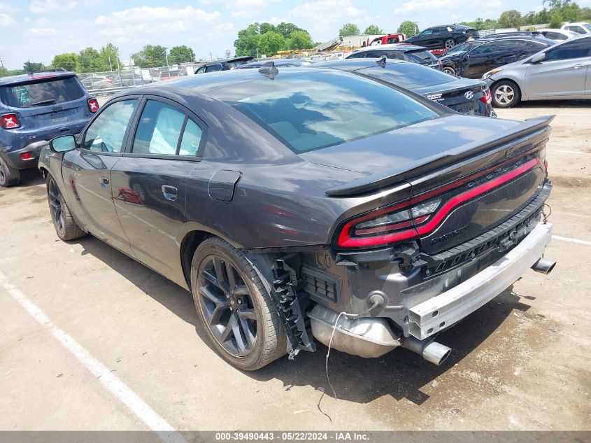 2022 Dodge Charger Gt Rwd VIN: 2C3CDXHG6NH173587 Lot: 39490443