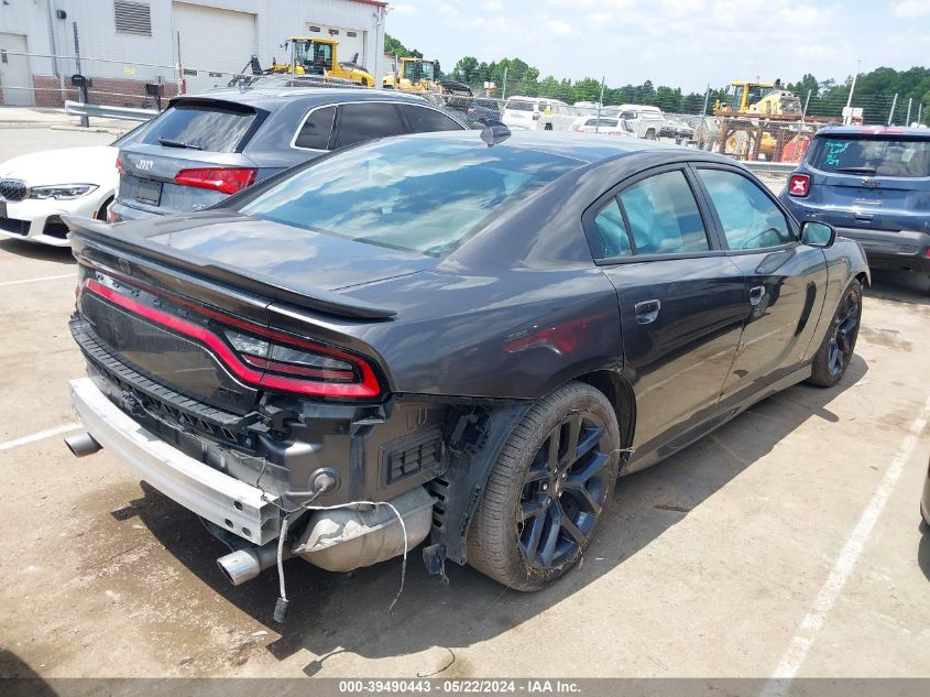 2022 Dodge Charger Gt Rwd VIN: 2C3CDXHG6NH173587 Lot: 39490443