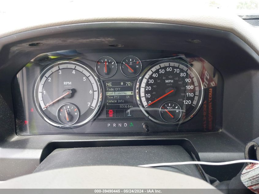 2012 Ram 1500 Slt VIN: 1C6RD7GTXCS124975 Lot: 39490445