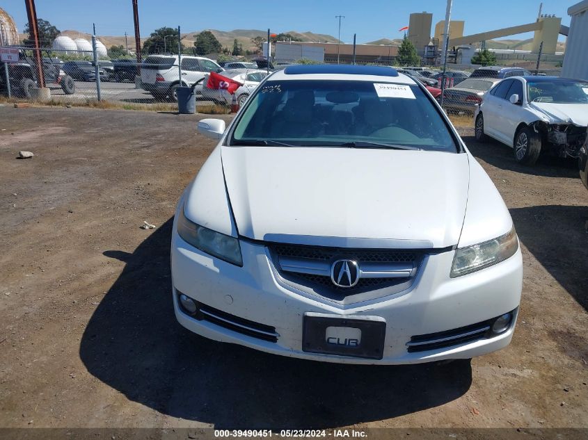 2007 Acura Tl 3.2 VIN: 19UUA66277A006975 Lot: 39490451