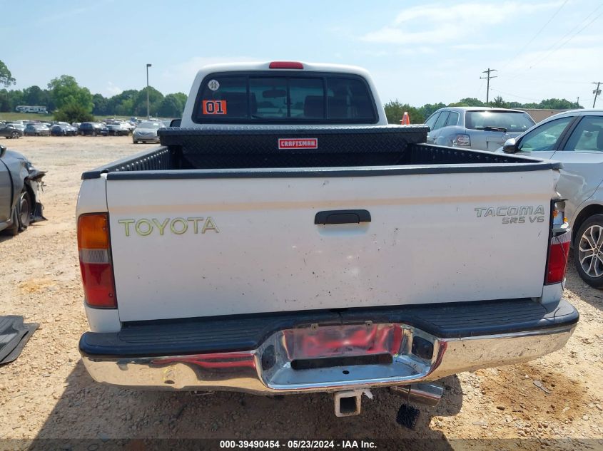 2000 Toyota Tacoma Base V6 VIN: 4TAWN72N7YZ601468 Lot: 39490454