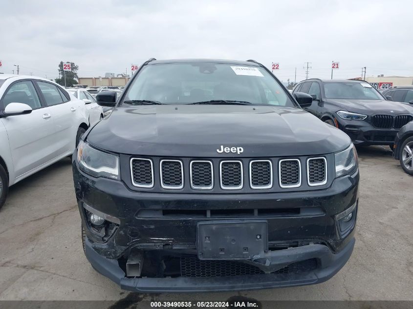 2018 Jeep Compass Latitude Fwd VIN: 3C4NJCBBXJT228739 Lot: 39490535