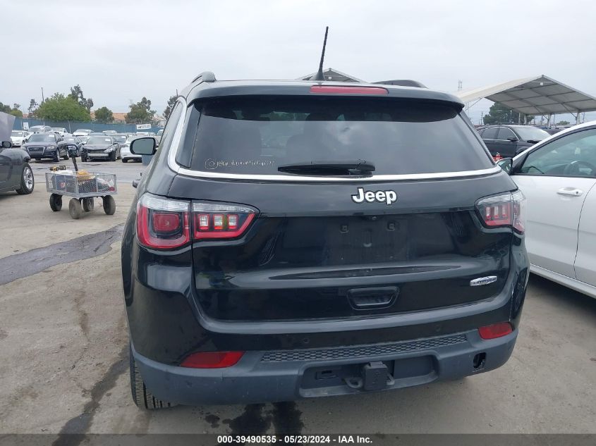 2018 Jeep Compass Latitude Fwd VIN: 3C4NJCBBXJT228739 Lot: 39490535