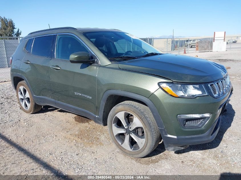 2018 Jeep Compass Latitude 4X4 VIN: 3C4NJDBBXJT104038 Lot: 39490548