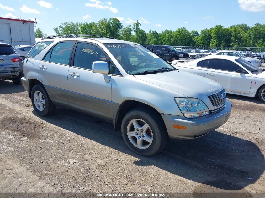 2002 Lexus Rx 300 VIN: JTJHF10U120245108 Lot: 39490549