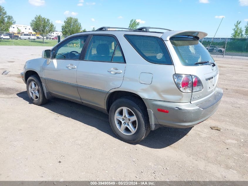 2002 Lexus Rx 300 VIN: JTJHF10U120245108 Lot: 39490549