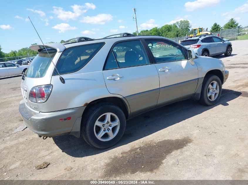 2002 Lexus Rx 300 VIN: JTJHF10U120245108 Lot: 39490549