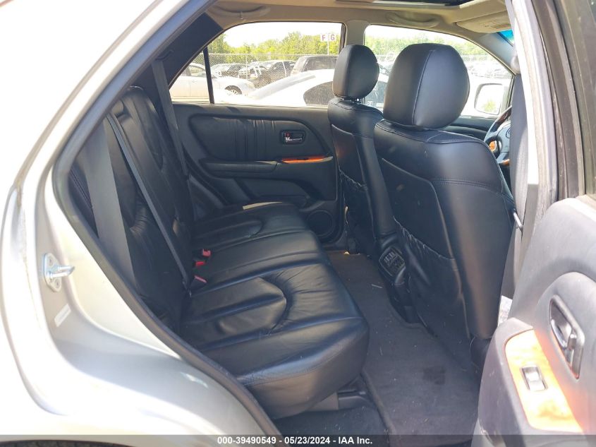 2002 Lexus Rx 300 VIN: JTJHF10U120245108 Lot: 39490549