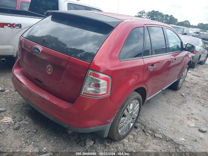 2008 Ford Edge Se VIN: 2FMDK36C68BA17938 Lot: 39490560