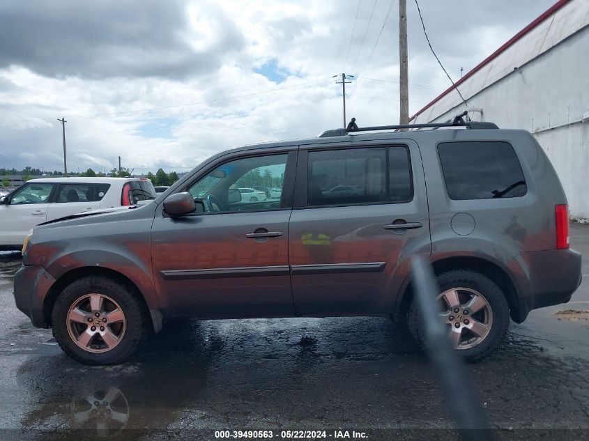 2009 Honda Pilot Ex-L VIN: 5FNYF48659B008272 Lot: 39490563