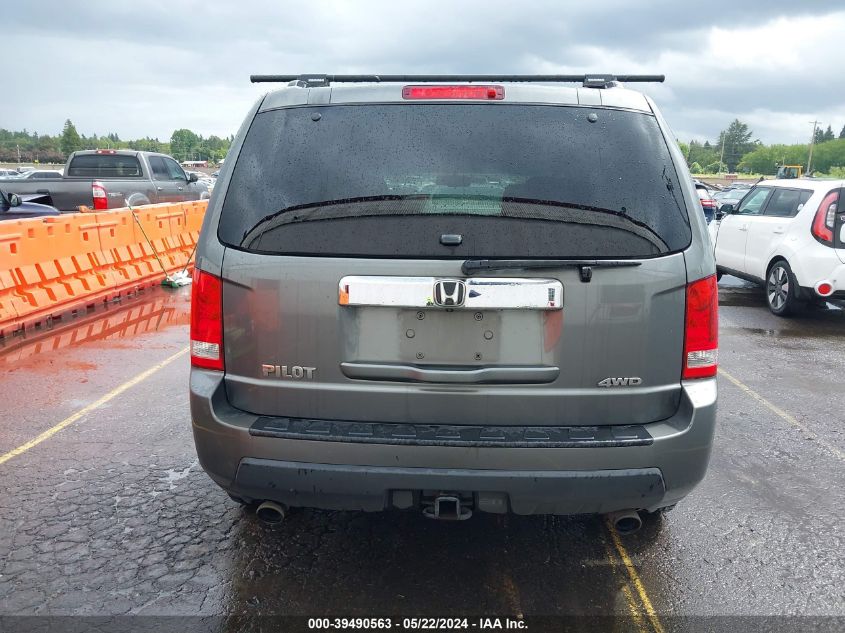 2009 Honda Pilot Ex-L VIN: 5FNYF48659B008272 Lot: 39490563