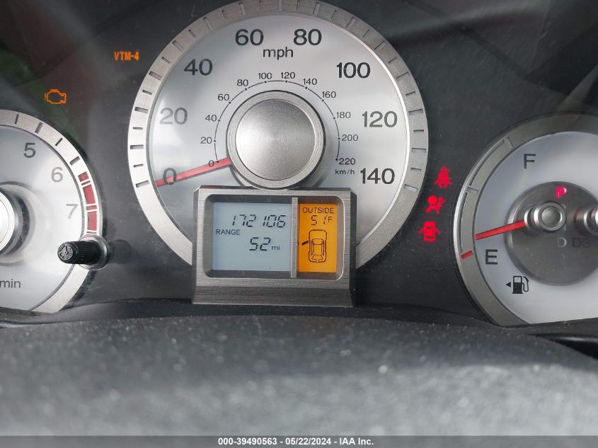 2009 Honda Pilot Ex-L VIN: 5FNYF48659B008272 Lot: 39490563