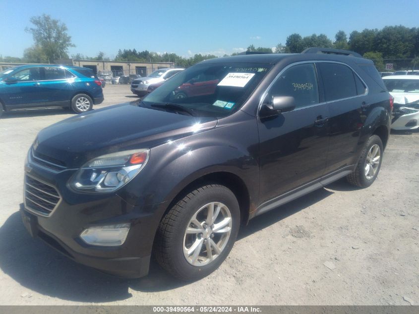 2016 Chevrolet Equinox Lt VIN: 2GNFLFEK2G6216570 Lot: 39490564