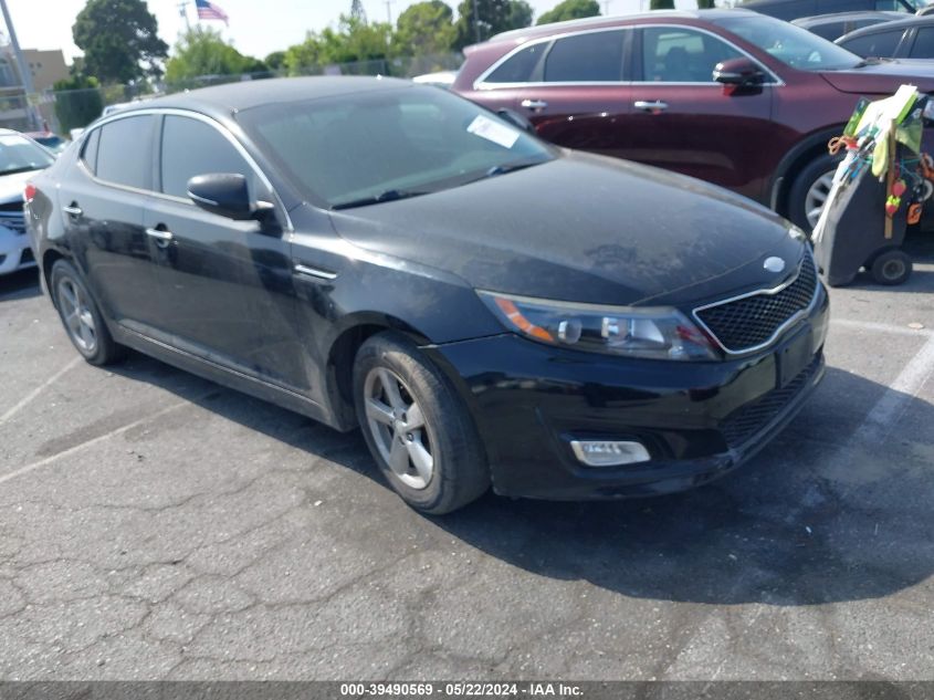 2014 Kia Optima Lx VIN: 5XXGM4A78EG301756 Lot: 39490569