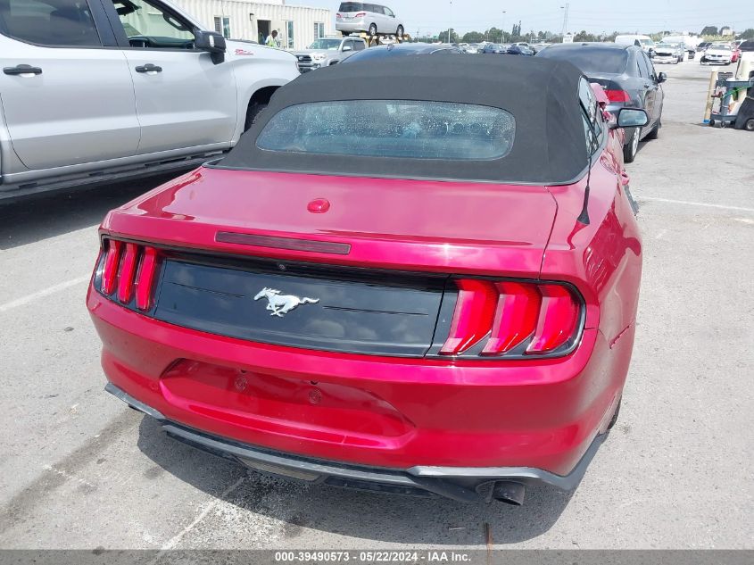2021 Ford Mustang Ecoboost VIN: 1FATP8UH7M5140228 Lot: 39490573