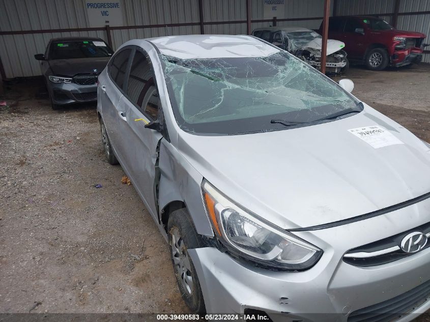 2017 Hyundai Accent Se VIN: KMHCT4AE0HU171711 Lot: 39490583