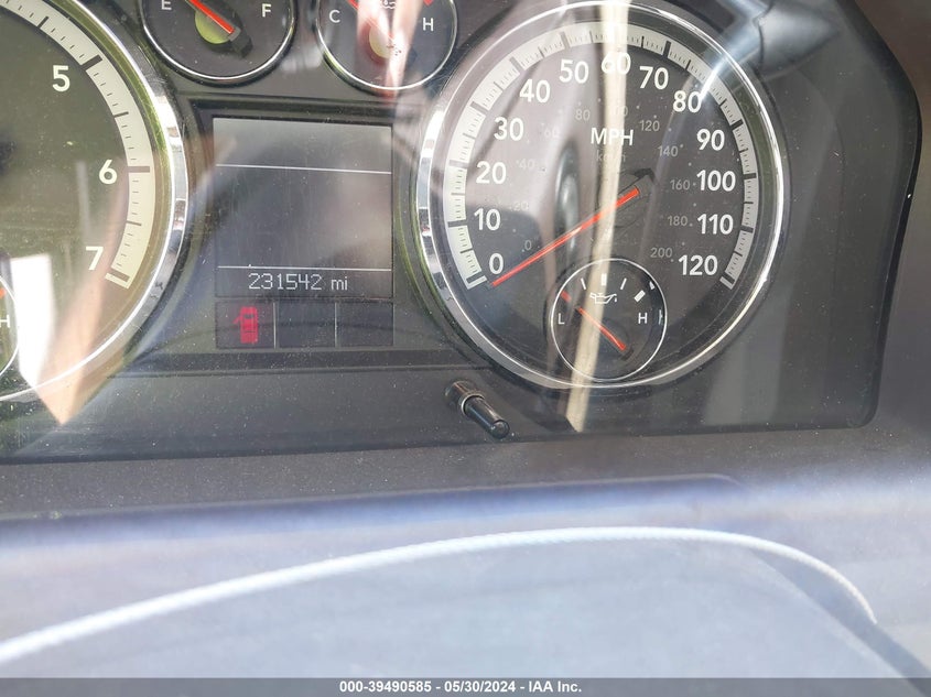 2009 Dodge Ram 1500 Slt/Sport/Trx VIN: 1D3HB13T09S705303 Lot: 39490585