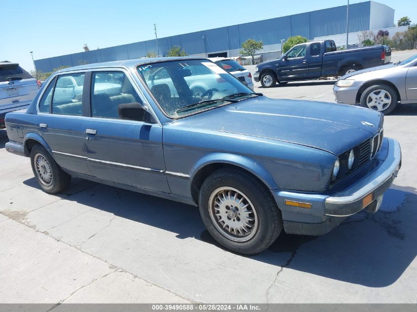 1986 BMW 325 E Automatic VIN: WBAAE6409G0994478 Lot: 39490588