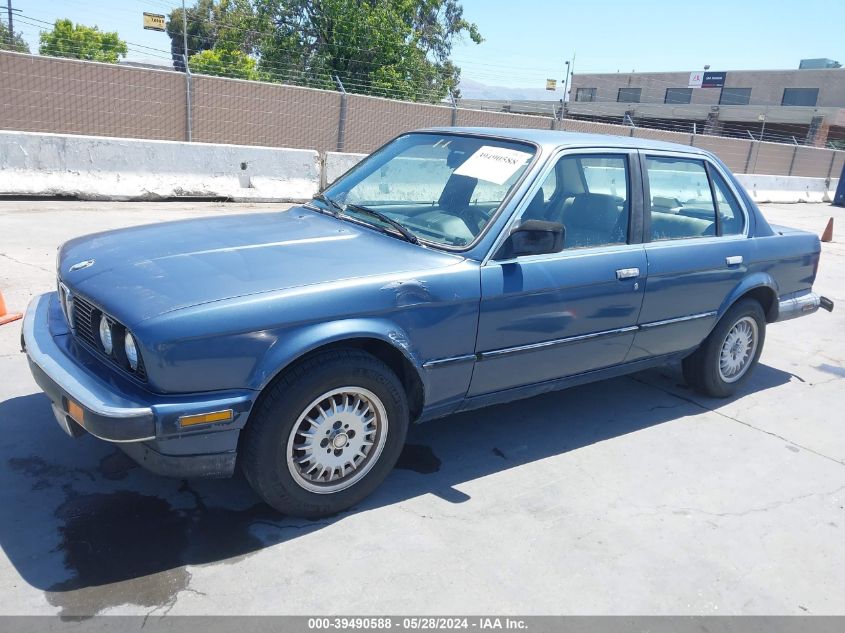 1986 BMW 325 E Automatic VIN: WBAAE6409G0994478 Lot: 39490588