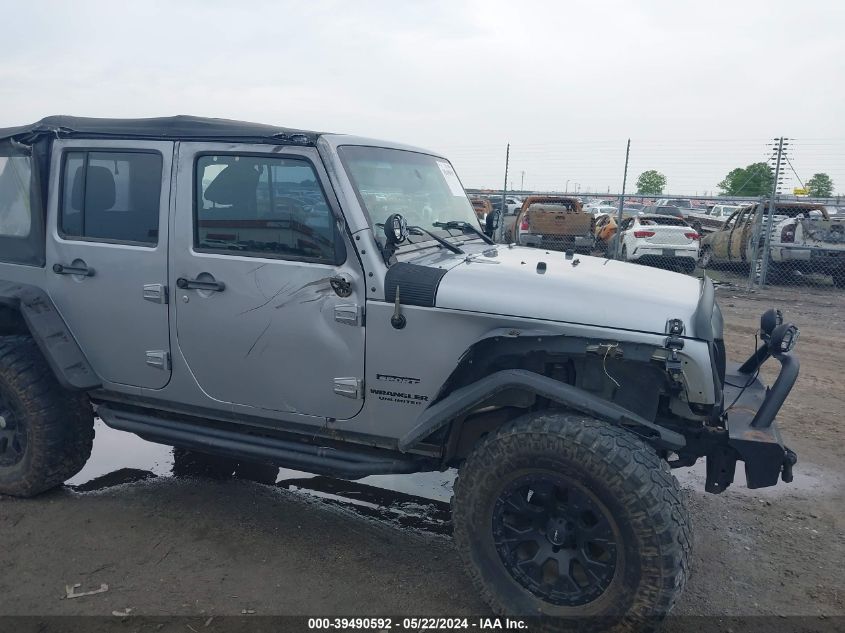 2014 Jeep Wrangler Unlimited Sport VIN: 1C4BJWDG7EL102479 Lot: 39490592
