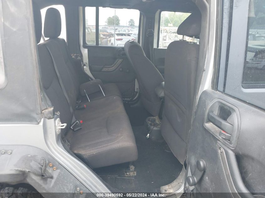 2014 Jeep Wrangler Unlimited Sport VIN: 1C4BJWDG7EL102479 Lot: 39490592