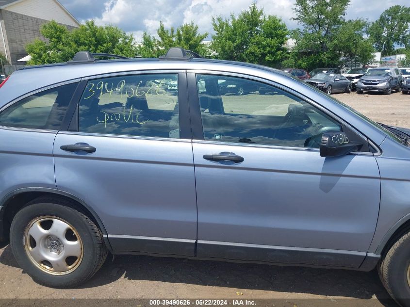 2008 Honda Cr-V Lx VIN: JHLRE48338C007407 Lot: 39490626