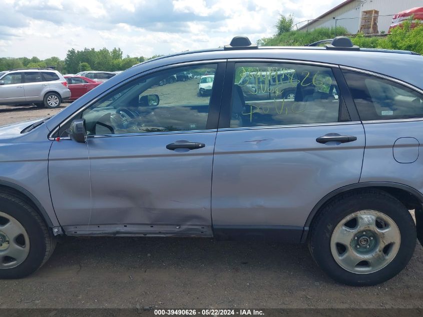 2008 Honda Cr-V Lx VIN: JHLRE48338C007407 Lot: 39490626