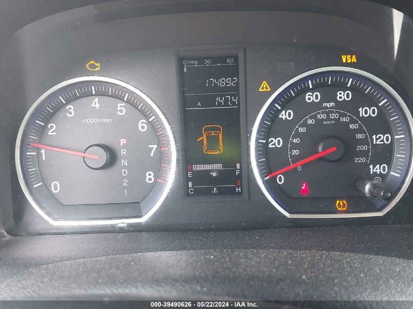 2008 Honda Cr-V Lx VIN: JHLRE48338C007407 Lot: 39490626