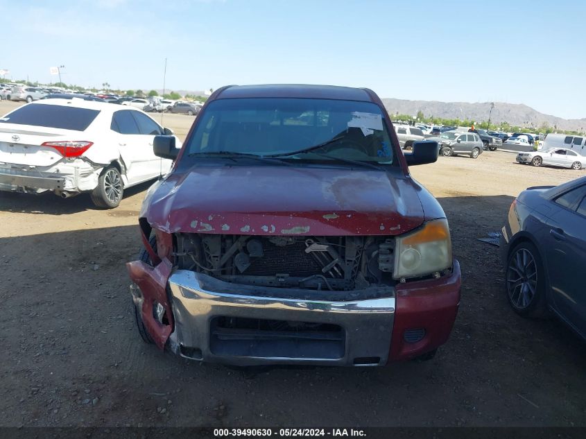 2008 Nissan Titan Se VIN: 1N6AA06A48N329572 Lot: 39490630