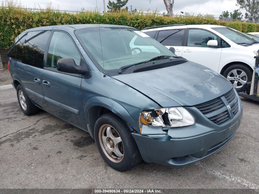 2006 Dodge Caravan Sxt VIN: 1D4GP45R76B535450 Lot: 39490634