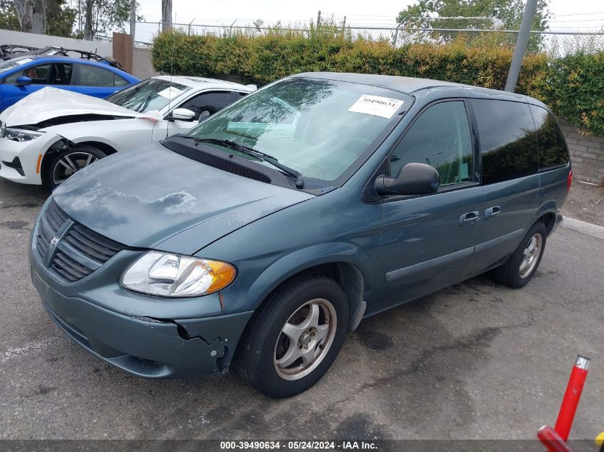 2006 Dodge Caravan Sxt VIN: 1D4GP45R76B535450 Lot: 39490634