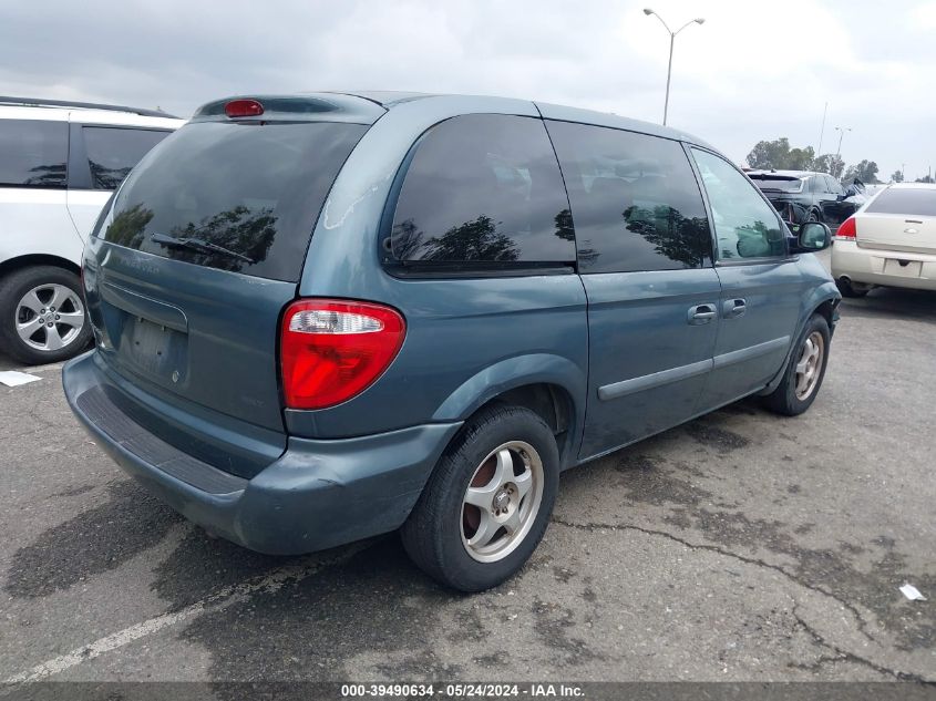 2006 Dodge Caravan Sxt VIN: 1D4GP45R76B535450 Lot: 39490634