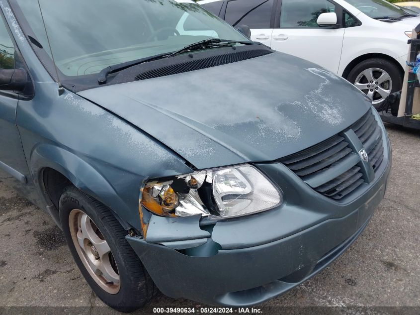 2006 Dodge Caravan Sxt VIN: 1D4GP45R76B535450 Lot: 39490634