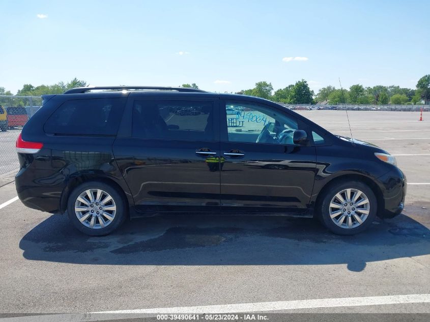 2014 Toyota Sienna Xle 7 Passenger VIN: 5TDDK3DCXES074192 Lot: 39490641