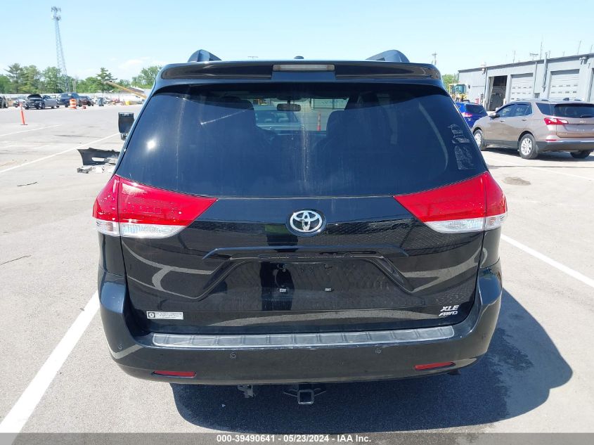 2014 Toyota Sienna Xle 7 Passenger VIN: 5TDDK3DCXES074192 Lot: 39490641