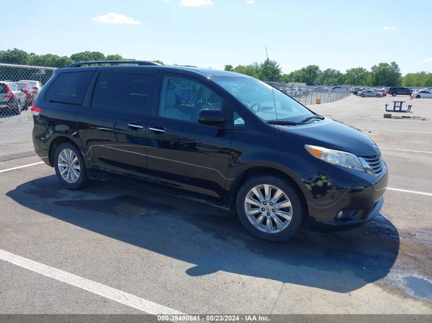 2014 Toyota Sienna Xle 7 Passenger VIN: 5TDDK3DCXES074192 Lot: 39490641