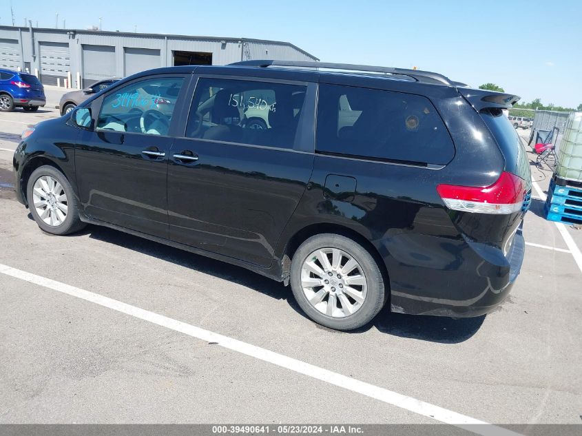 2014 Toyota Sienna Xle 7 Passenger VIN: 5TDDK3DCXES074192 Lot: 39490641