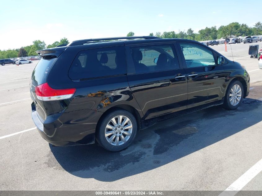 2014 Toyota Sienna Xle 7 Passenger VIN: 5TDDK3DCXES074192 Lot: 39490641