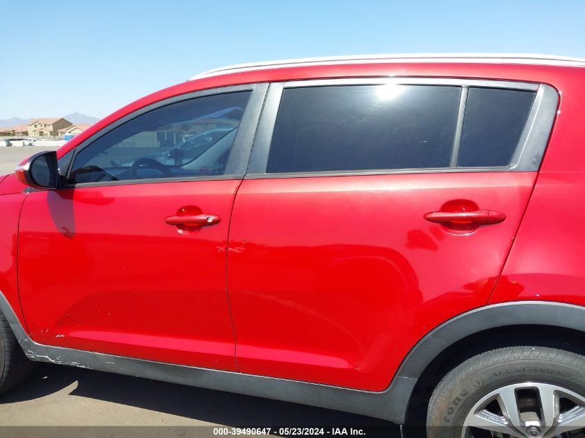 2014 Kia Sportage Lx VIN: KNDPB3AC3E7662821 Lot: 39490647