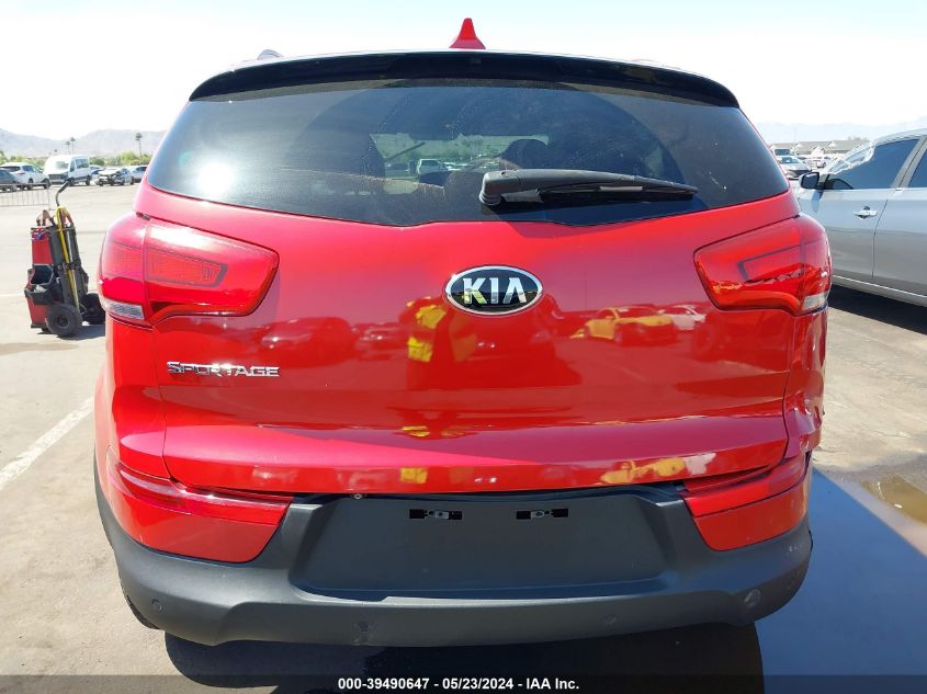 2014 Kia Sportage Lx VIN: KNDPB3AC3E7662821 Lot: 39490647