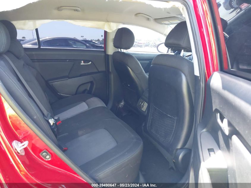 2014 Kia Sportage Lx VIN: KNDPB3AC3E7662821 Lot: 39490647