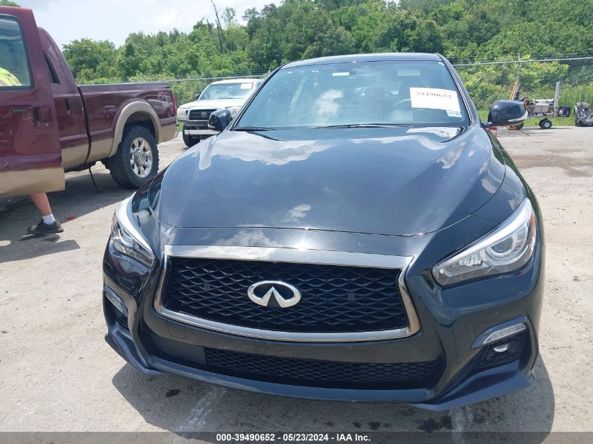 2021 Infiniti Q50 Signature Edition VIN: JN1EV7CP9MM707060 Lot: 39490652