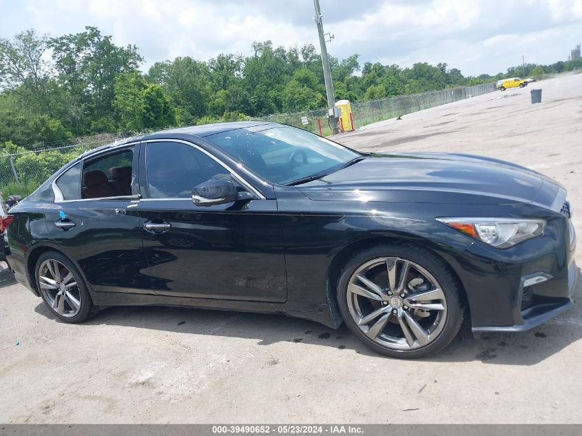 2021 Infiniti Q50 Signature Edition VIN: JN1EV7CP9MM707060 Lot: 39490652