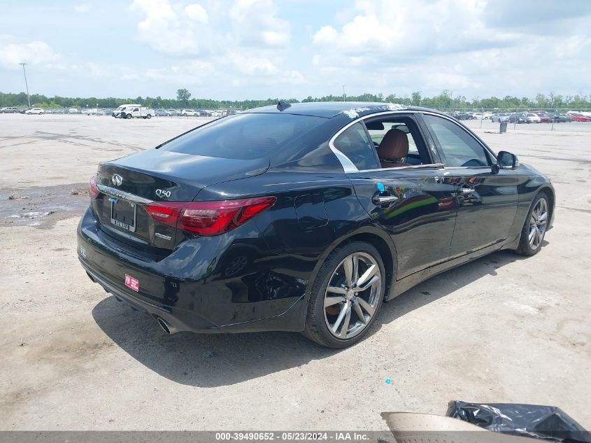 2021 Infiniti Q50 Signature Edition VIN: JN1EV7CP9MM707060 Lot: 39490652