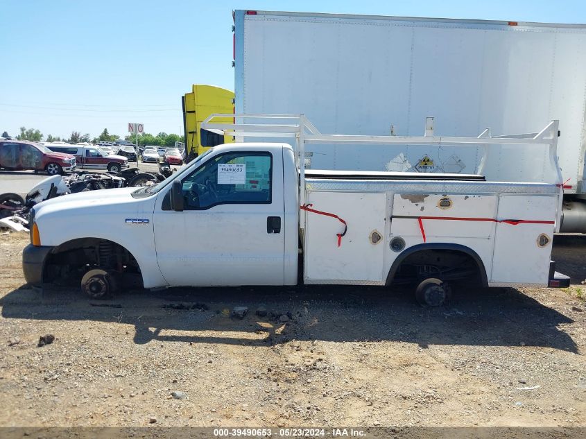 2006 Ford F-250 VIN: 1FDNF20566EB62525 Lot: 39490653