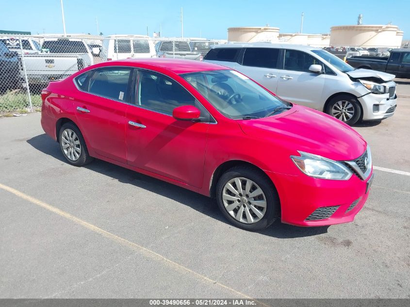 2017 Nissan Sentra Sv VIN: 3N1AB7AP8HL682694 Lot: 39490656